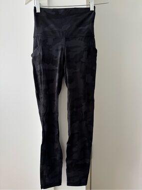 Lululemon Align Black Camo Leggings